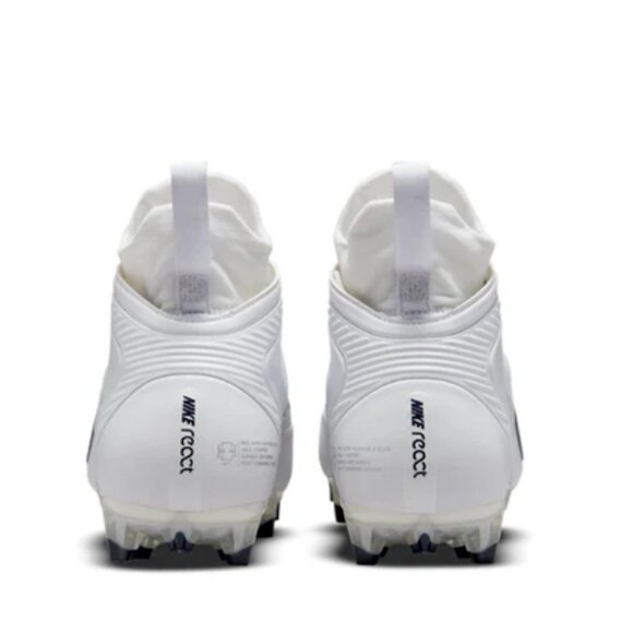 NIKE ALPHA HUARACHE 8 ELITE LACROSSE FOOTBALL WHITE/BLUE MEN'S Sizes NEW - Picture 5 of 16
